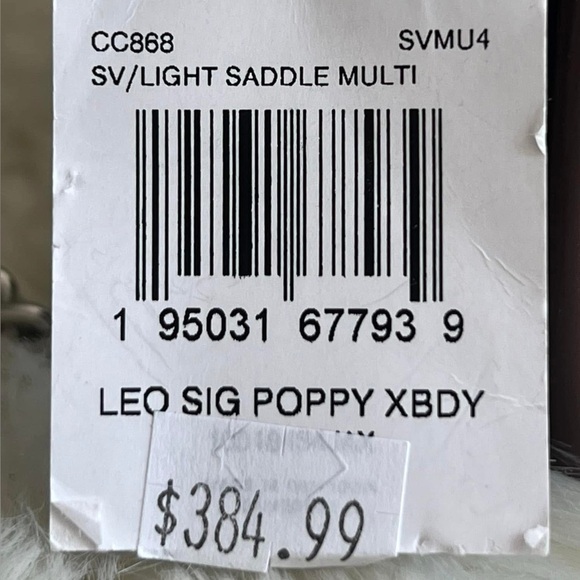 CC868 - Coach Poppy Crossbody with Card Case with Leopard Print and Sig Canvas - Picture 16 of 16